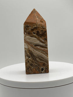 Chocolate Calcite Tower